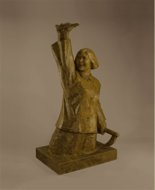 Wang Guangyi, Materialist Workers 2 Woman, 2005