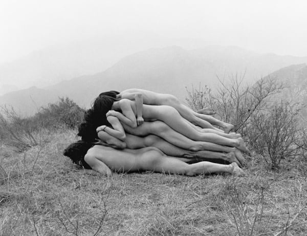 Cang Xin, To Add One Metre To An Unknown Mountain, 1995