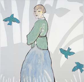 Carolyn Carr, Blue Birds, 2002