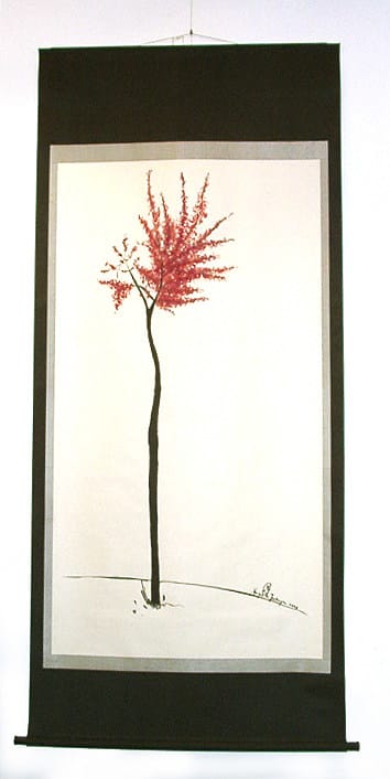 Marqués de Jadraque, Portrait of a Tree (red-3), 1999