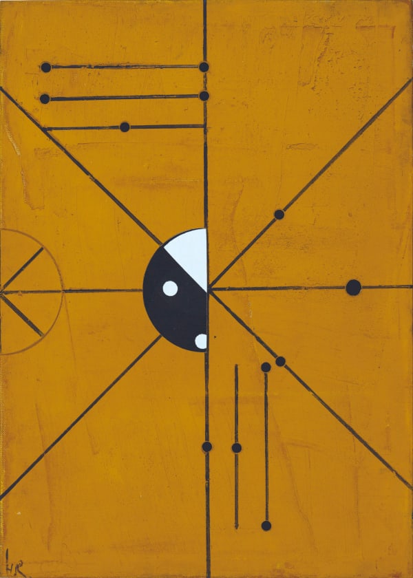 Huang Rui, Absence of Tears - Light Yellow 眼淚之缺 - 緗黃, 2022