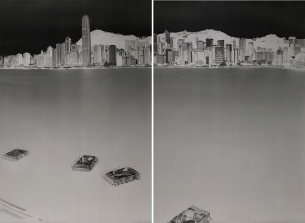 Shi Guorui, Avenue of Stars, HK 2-3 July 2016 (diptych) (SGRHK22), 2016