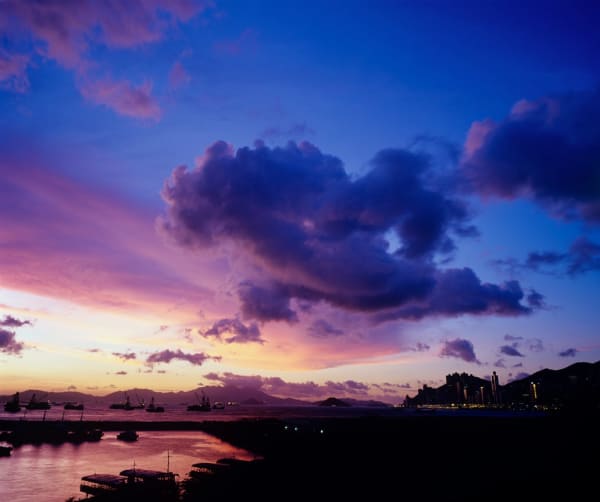William Furniss, Sunset, Hong Kong Harbour, 2005