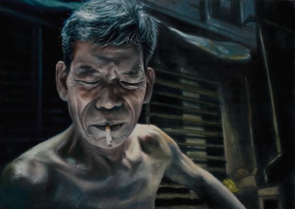 Vincent Fantauzzo, Portrait of Labourer, 2008