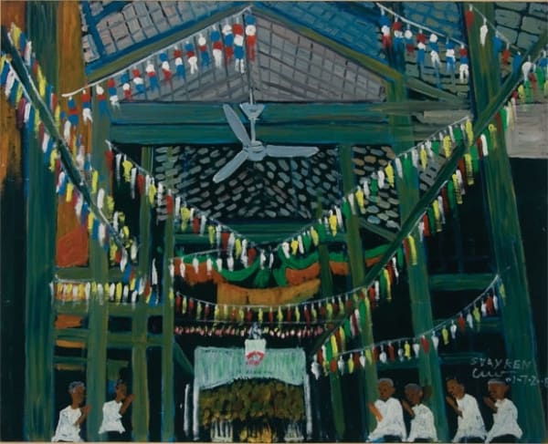 SVAY Ken, Ceremony At The Temple, 2008