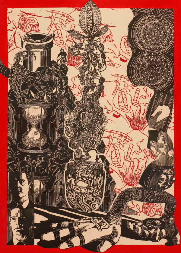 Li Ning, Man in the Box One, 2019