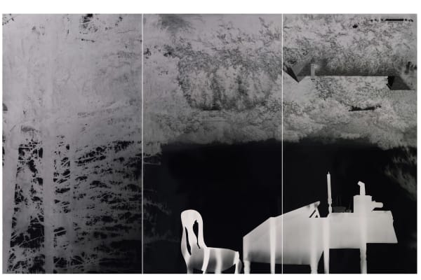 Shi Guorui, View of Catskill Mountains from Cole’s House, Catskill, August 12 2019, 2019