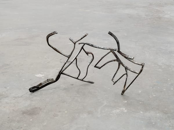 Maarten Van Roy, Gcravity collapse (Eisenhower Tip-Toe), 2020