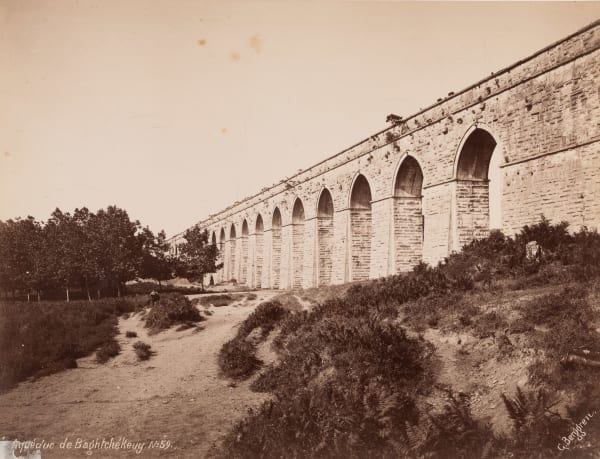 Guillaume Berggren, The Aqueduct of Bahçeköy (Aquéduc de Bagtchékeuy)