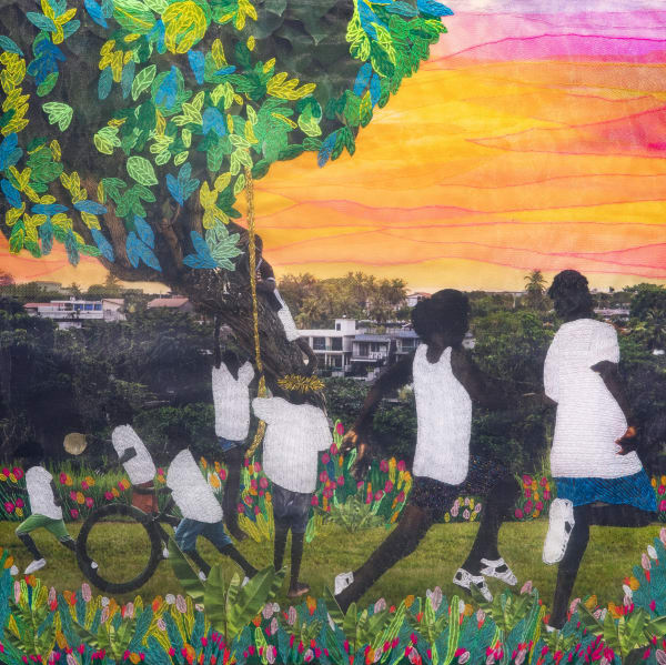 Joana Choumali, Brighter days. Serie Albahian, 2024