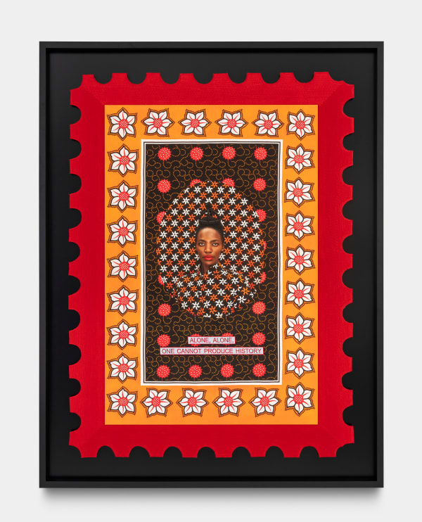 Thandiwe Muriu, Woven Voices — Alone, Alone, One Cannot Produce History, 2023