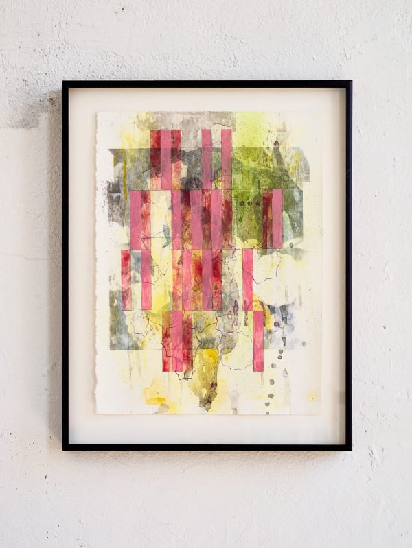 Adler Guerrier, Untitled (flow, fixity, formations) III, 2025