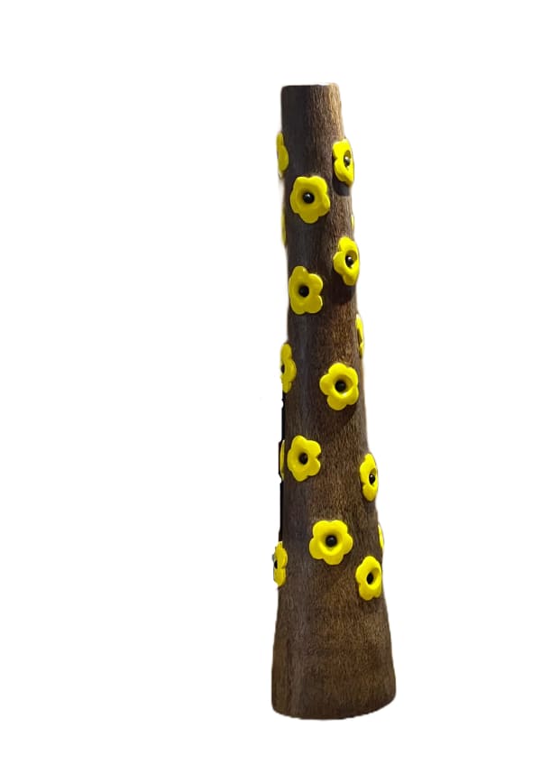 Jean Servais Somian, Hibiscus mon amour jaune, 2021-2022