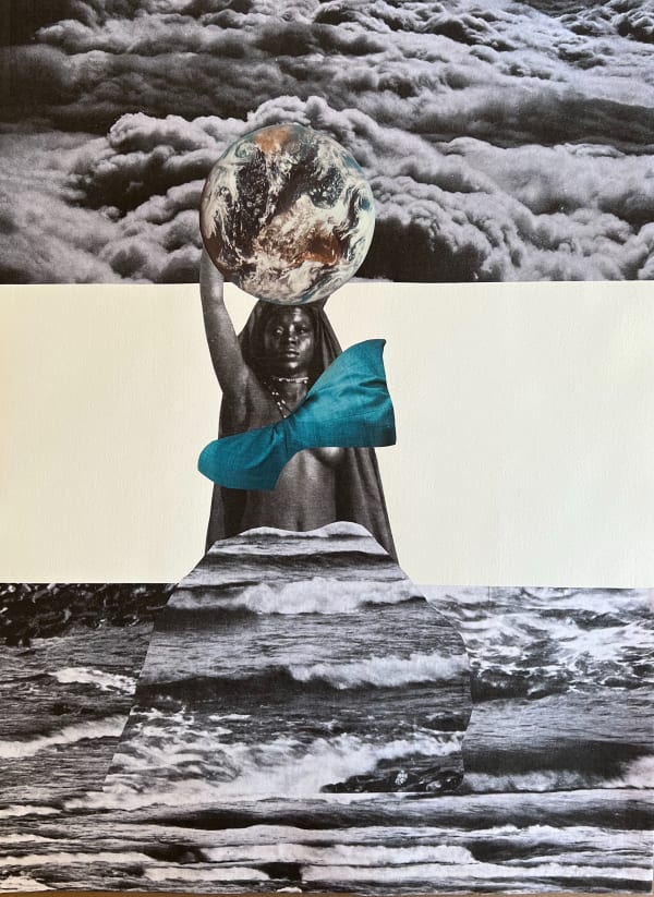Christa David, The elements gathered in the morning, 2022