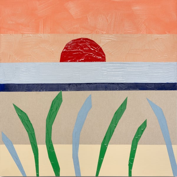 Ben Arpéa, Beach at sunset, 2023