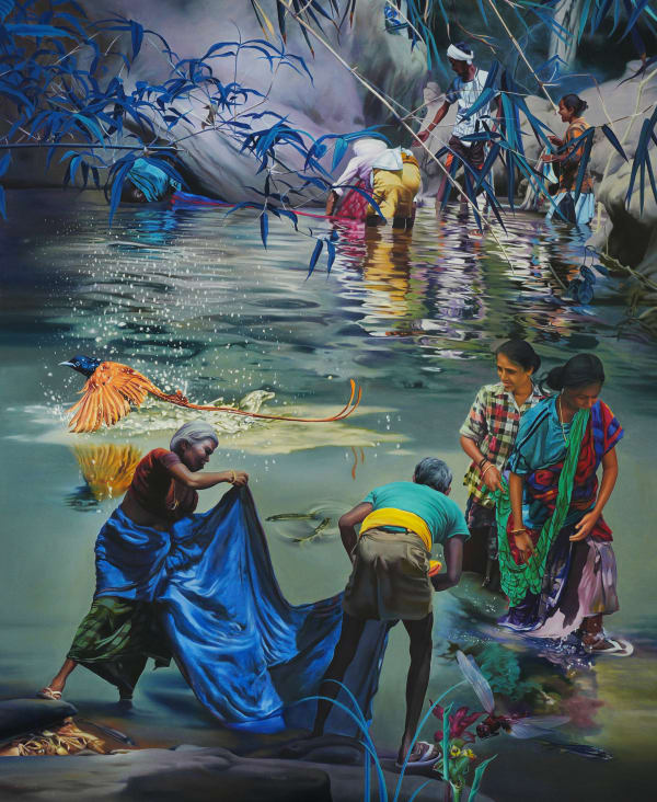 K G Babu, Threads of Sustenance, 2024