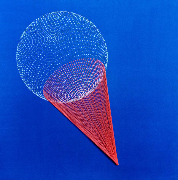 Eszter Poroszlai, Insta(nt)llation - Cone in globe. 1/2, 2022