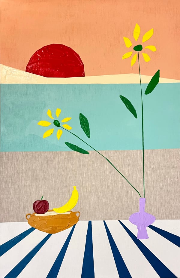 Ben Arpéa, Sunflower at Sunset, 2023