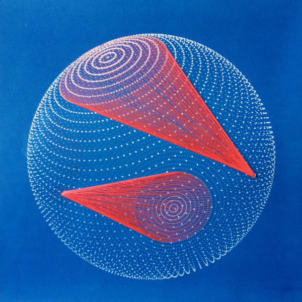 Eszter Poroszlai, Insta(nt)llation - Two Cones in Globe, 2022