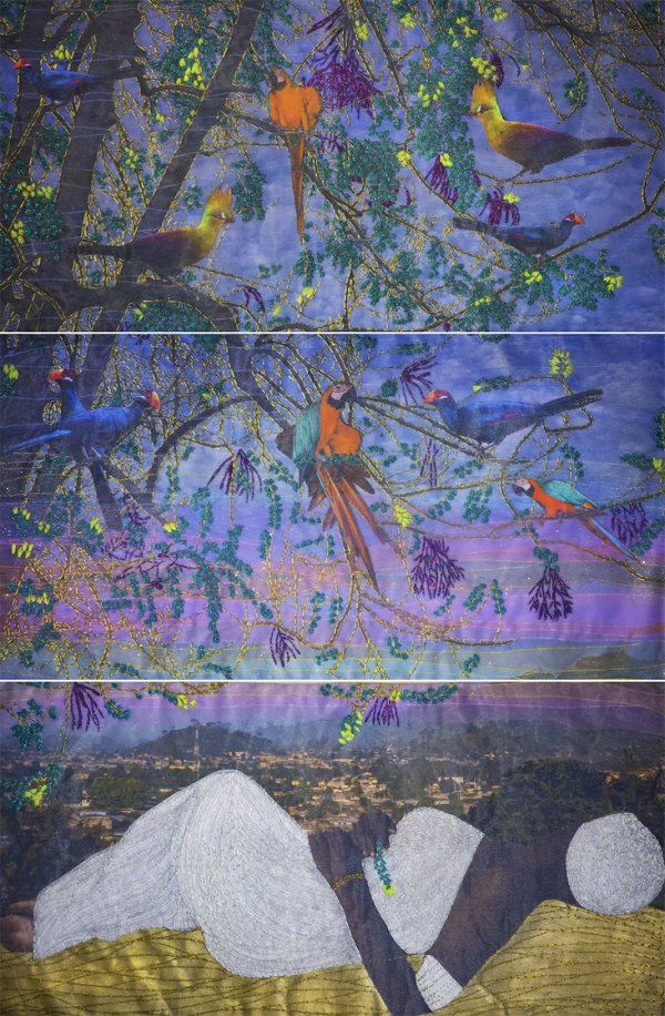 Joana Choumali, I Choose Peace, 2022