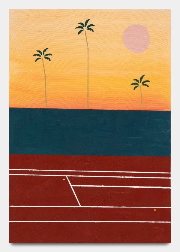 Ben Arpéa, Tennis Court Sunset, 2025