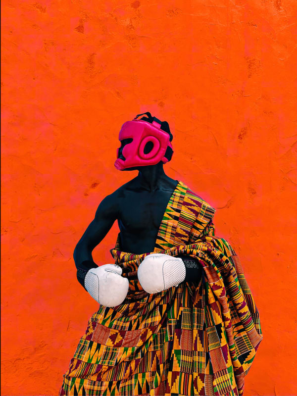 Derrick Ofosu Boateng, Asafo ntoma (Warrior Gown), 2022