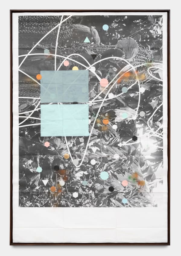 Adler Guerrier, Untitled (Place marked with an impulse, found to be held within the fold) i, 2017