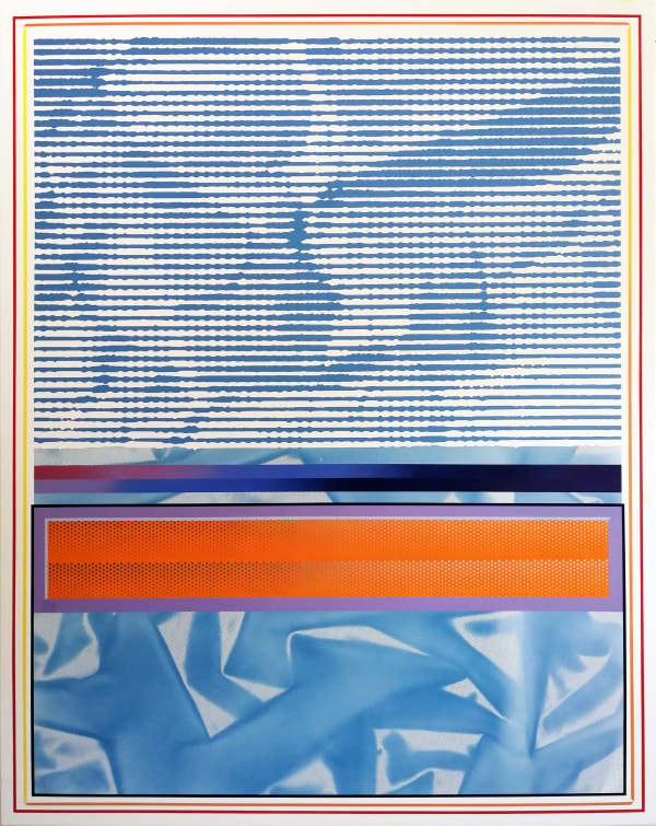 Bea Kusovszky, Layered borders XII, 2022