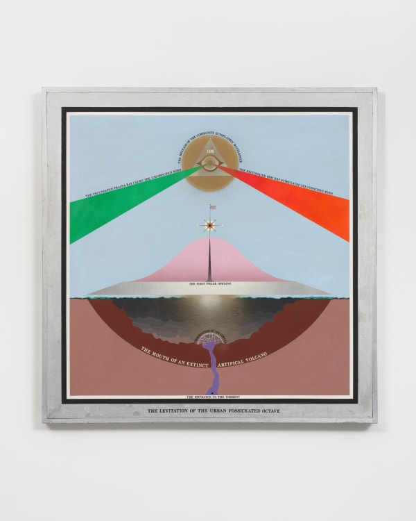 Paul Laffoley, The Levitation of the Urban Fossiated Octave