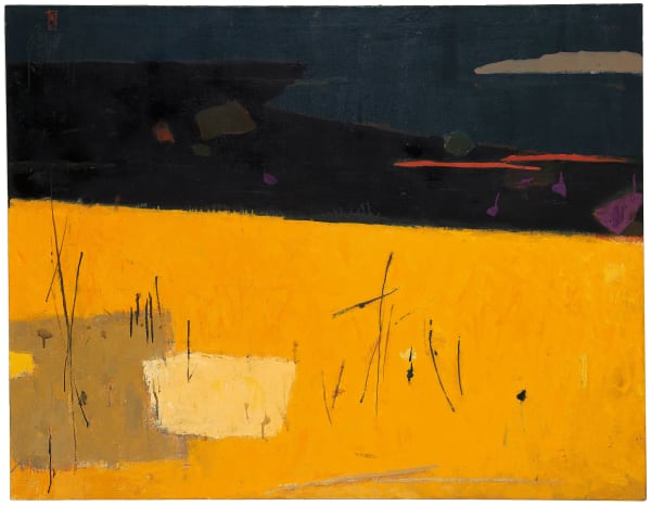 Teruko Yokoi, Landscape IV (yokoll 0065), 1957