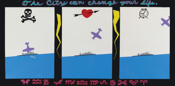 Paul Laffoley, The City Can Change Your Life, 1962