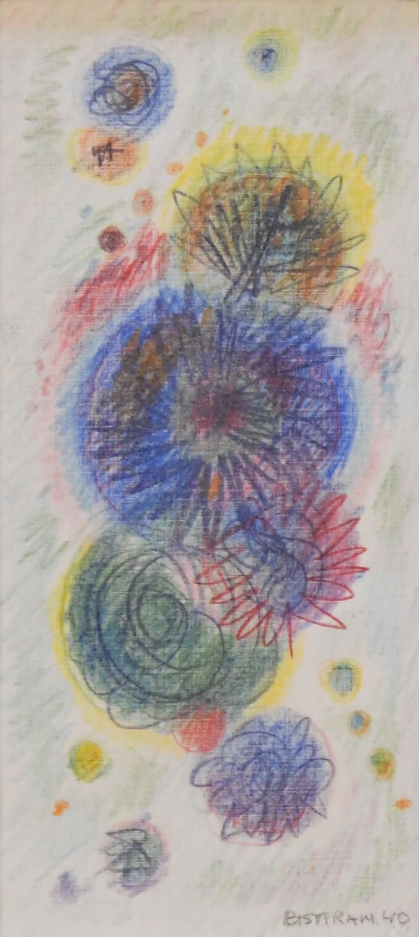 Emil Bisttram, Untitled Transcendental , 1940