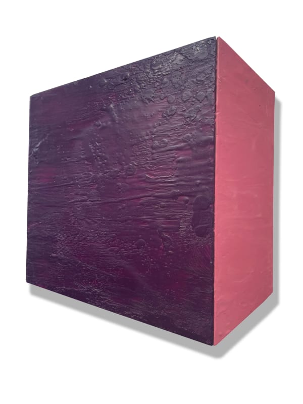 Ronald Davis, Pink and Purple Convex, 1996