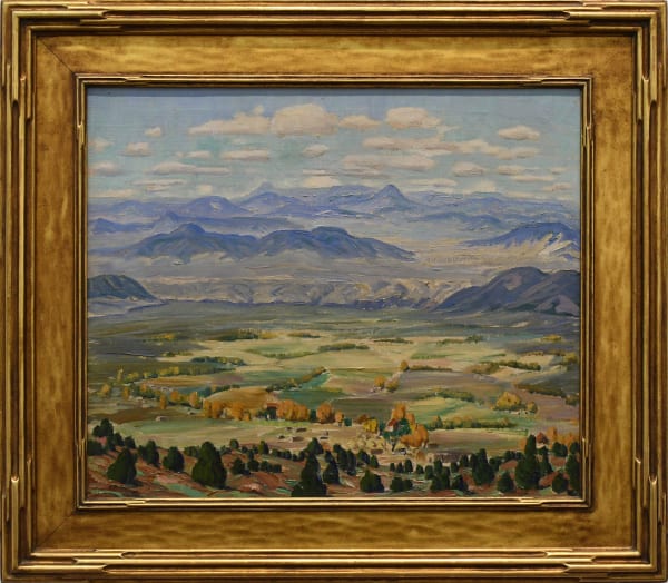 oil painting by Elmer Page Turner
