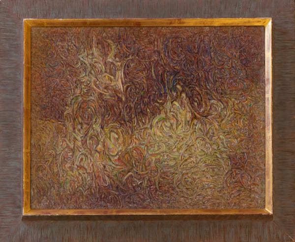 abstract oil painting by Earl Stroh