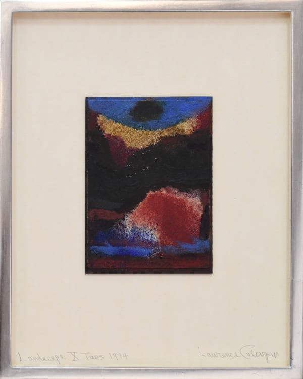 Lawrence Calcagno, Landscape X Taos , 1974