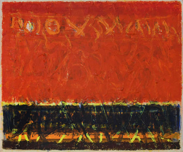 Lawrence Calcagno Untitled Landscape, 1983 Oil on canvas 20 x 24 inches 50.8 x 61 cm