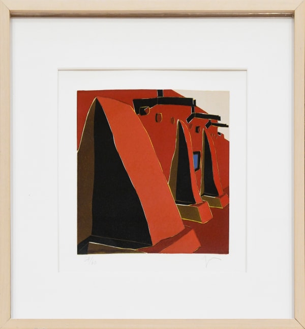 church print by Harold Joe Waldrum