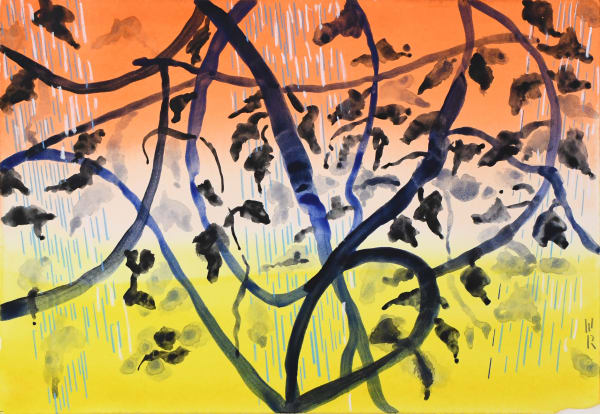 Wesley Rusnell, Untitled (Orange and Yellow Horizon)