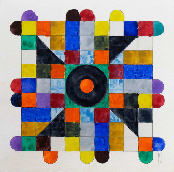 Wesley Rusnell, Mandala of Nine (5), 2005