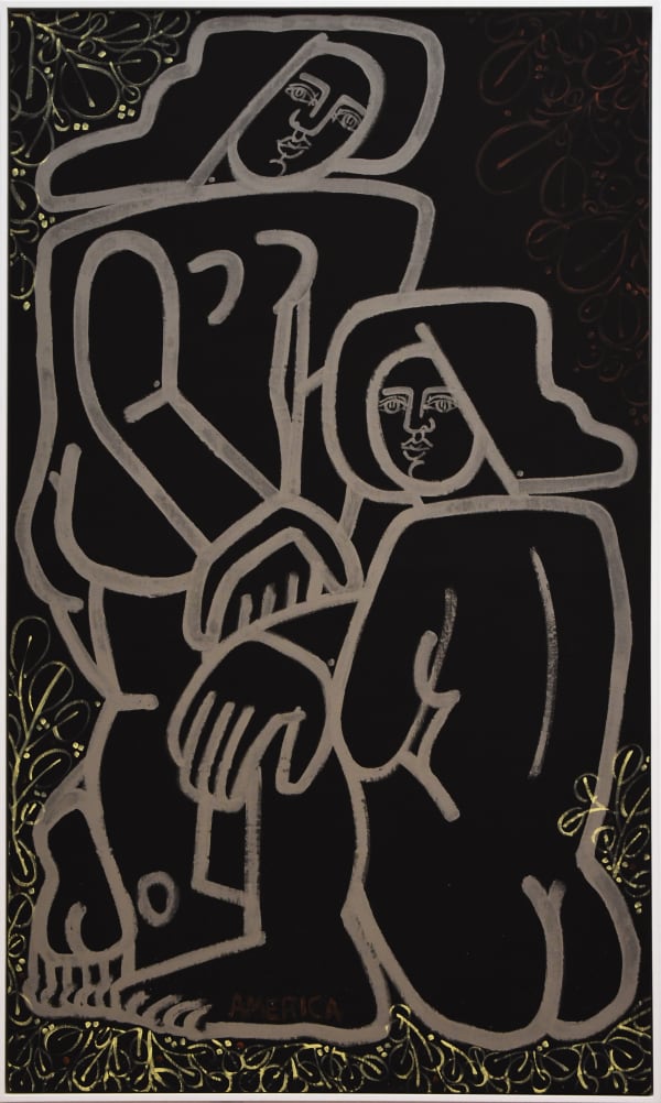 America Martin, Night and Orange Blossoms, 2017