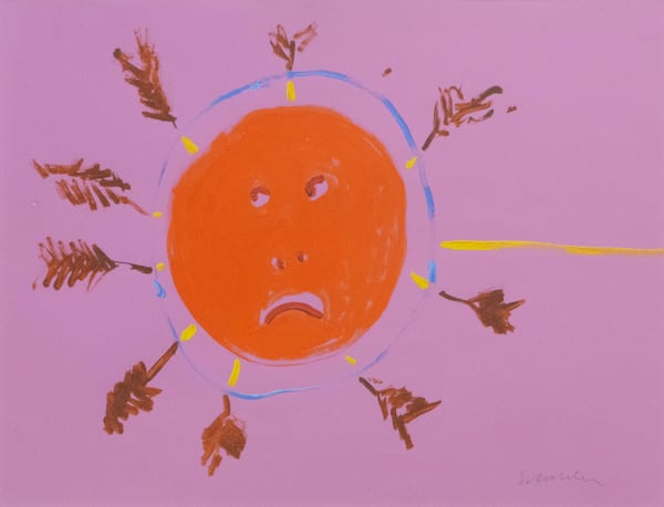 acrylic painting by Fritz Scholder