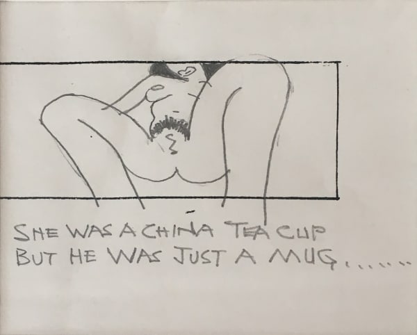 Ken Price, Erotic Drawing (She Was a China Tea Cup), Undated