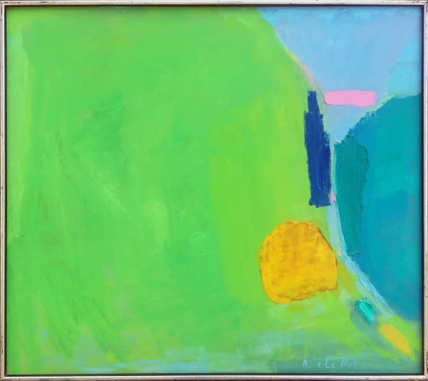 Adeïne de la Noë, Untitled Abstract Spring Landscape, c. 1980s