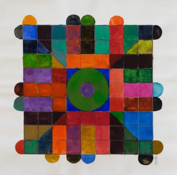 Wesley Rusnell, Mandala of Nine (1), 2005