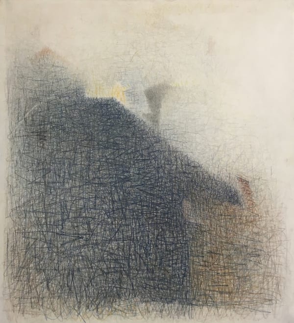 Earl Stroh, Study for Diagonal Dark, 1960