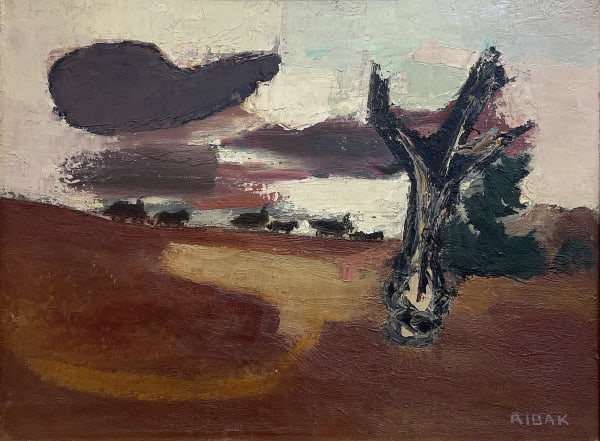 painting by Louis Ribak