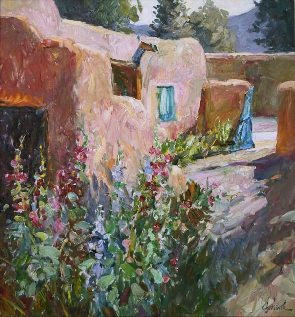 Walt Gonske, Kit Carson Hollyhocks, 1985