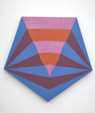 painting by Ronald Davis