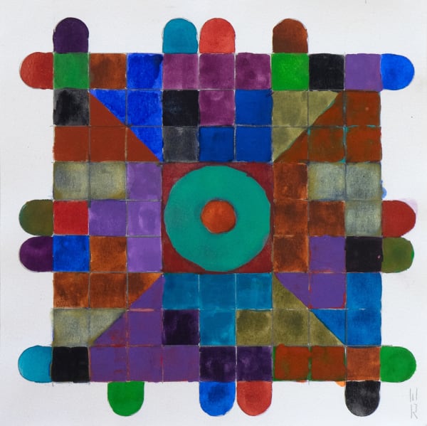 Wesley Rusnell, Mandala of Nine (3)), 2005
